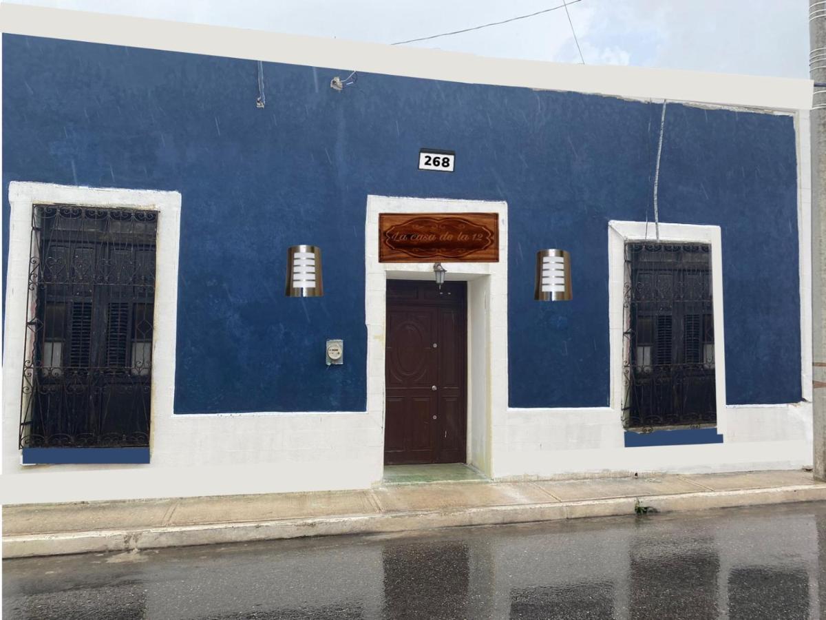 La Casa De La 12 Hostel Campeche Luaran gambar